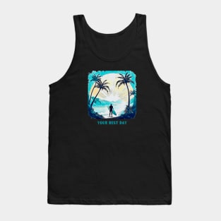 Your best surf day Tank Top